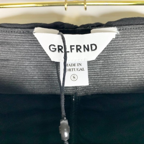 NWT GRLFRND Lady Cinched Biker Shorts in Black - Picture 6 of 9